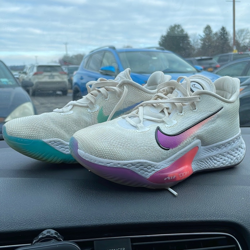 white green blue pink purple black nike running gym training sneakers just do it